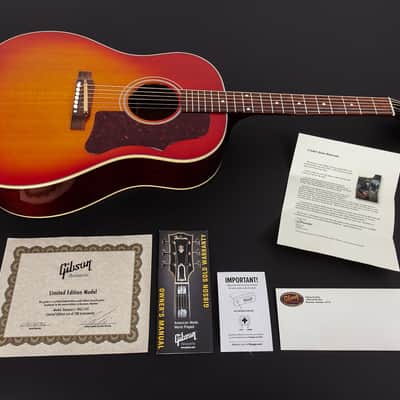 Gibson Custom Shop 1965 J-45 Donovan Model Limited Run 2014 Cherry Sunburst image 22