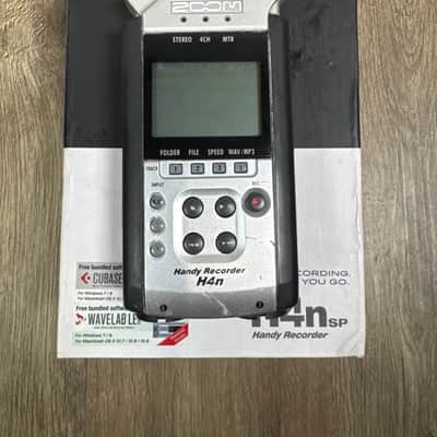 Zoom H4nSP Handy Digital 4-Track Recorder 2010s - Silver/Black image 1