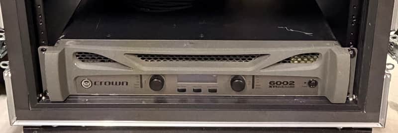 Crown XTI 6002 2-Channel 1200w Power Amplifier 2010s - Silver image 1