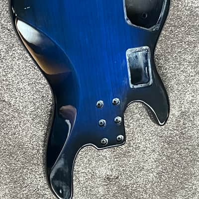 G&L Tribute MJ-4 bass body ash blueburst image 6