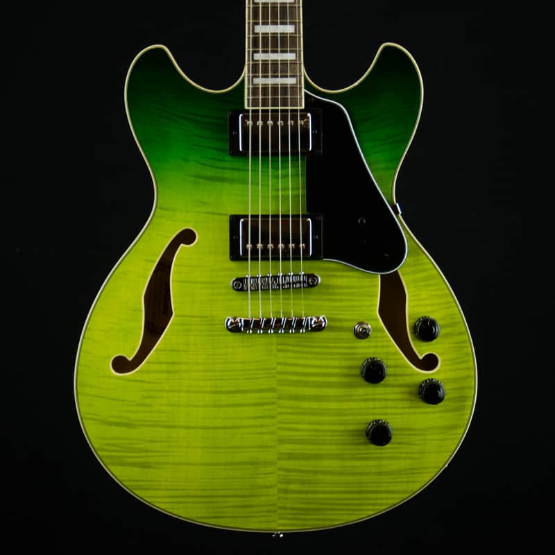 Ibanez AM73FM Green Valley Graduation Artcore Electric Guitar, AS73FMGVG image 1