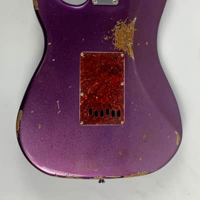 LsL Instruments Saticoy 22 Classic S Purple Sparkle Heavy Age Relic HSS - Brand New with case image 15