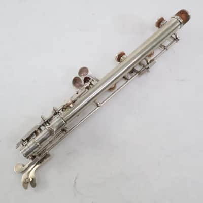 Moennig Bros. Artist Model Metal Oboe SN 6117 VERY RARE image 11