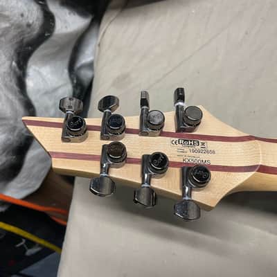 Cort KX Series KX500MS 7-string Multi-scale Guitar 2019 Dust Black image 16