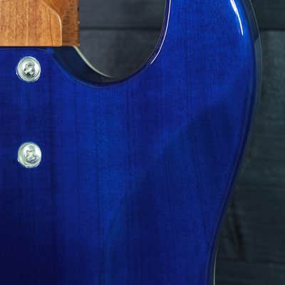 Flight Pathfinder TBL Tenor Ukulele Solidbody Electric Blue Fade image 18