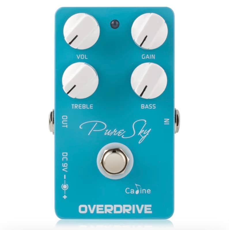 Caline Caline CP-12 Blue Pure Sky Guitar Pure Clean Over-drive Effects Pedal 2025 - POWDER BLUE image 1
