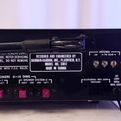 🎶✨ Harman Kardon 330C Vintage Stereo Receiver — Serviced, LED Dial Lighting, Fully Tested image 12