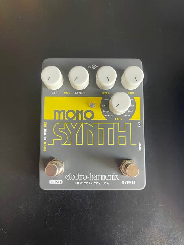 Electro-Harmonix Guitar Mono Synth 2019 - Present - Gray / Yellow image 1