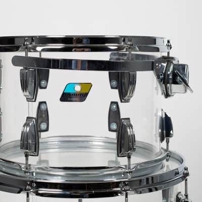 Ludwig Vistalite FAB 3-Piece Shell Pack - 22/16FT/13, Clear image 3