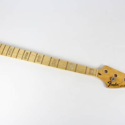 1974-1975 Vintage Fender Jazz Bass 4-Bolt NECK Maple Fretboard American JazzBass 1970's image 1