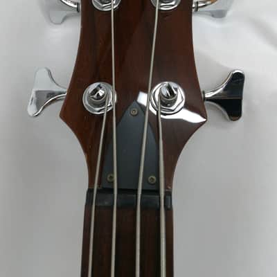 Lefty B.C. Rich JE Eagle Bass Guitar Black Gold Metallic Left Handed 34" Scale Diamond Inlays image 21