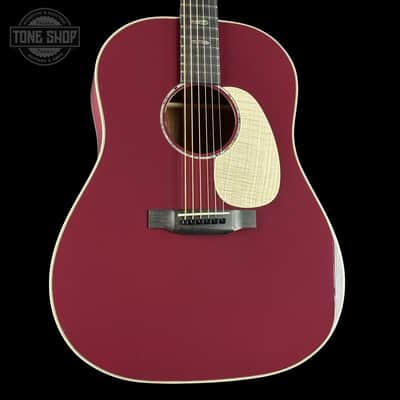 Martin Custom Shop Slope Shoulder Dread Spruce/Mahogany Burgundy w/case 2894733 image 5