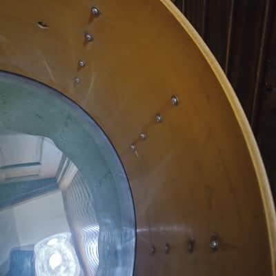 Ludwig 14x24 Bass Drum 1970's - Black image 12