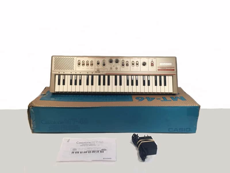 Casio Casiotone MT-46 Vintage Synthesizer | Clean Open Box 45 | Reverb