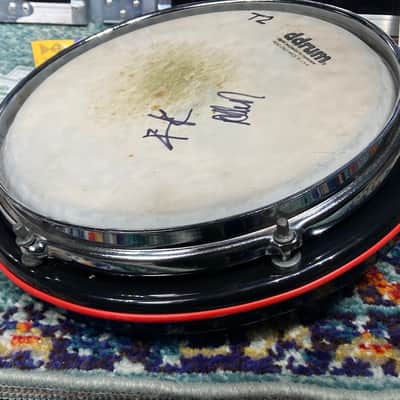 ddrum Rick Allen's Def Leppard Hysteria Tour, 10" Clavia AB Trigger Pad (RA #2042) 1980s, AUTOGRAPHED HEAD!! image 8