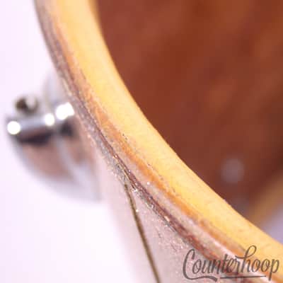 *Slingerland 20,12,14" Modern Jazz Radio King Drum Set Champagne Vintage 60s* image 20