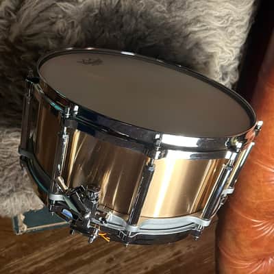 Pearl Free-Floating 14x6.5" Bronze Snare Drum 2025 - Bronze image 5