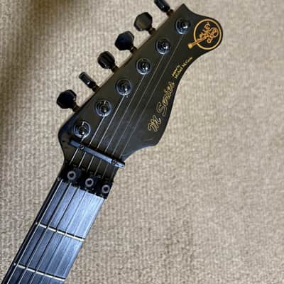 Valley Arts M Series Electric Guitar S-Shaped HHH Floyd Rose Black image 7