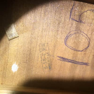 Bronson H929 1958 - Tobacco Sunburst image 2