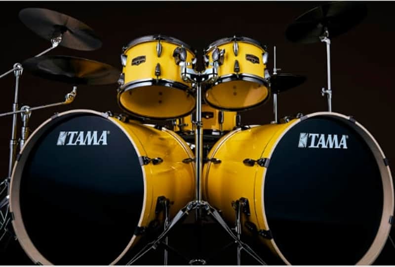 Tama Imperialstar Limited Edition 7pc Drum Kit w/Hardware Inspired by Lars Ulrich - IE72ZH8WBNELY image 1