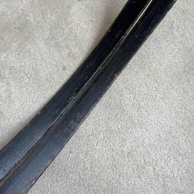 Ludwig Two Vintage WFL 28” Bass Drum Hoop - 1 5/8” (1/2” inlay groove) 50s 60s - Wood image 9