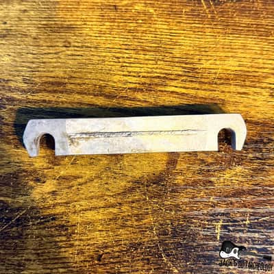 Gibson Custom Shop Aluminum Stopbar Tailpiece *Heavy Relic* (2020s - Nickel) image 5