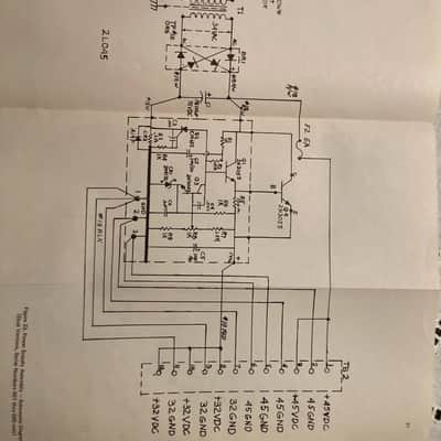 Vintage RCA BC-18 Analog mixer console sidecar desk - modified with Elco breakout inputs and XLR stereo direct outs image 15