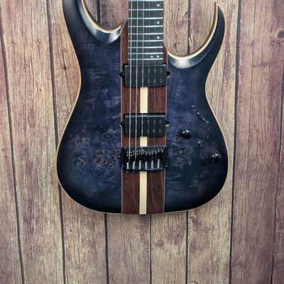 Ibanez RGA21P1PBDRL Deep Twilight Burst Low Gloss W/Premium Gig Bag NEW MODEL image 2