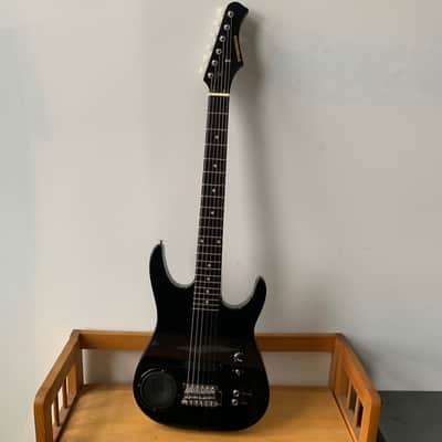 Synsonics Terminator Black Electric Guitar With Built In Speaker image 2
