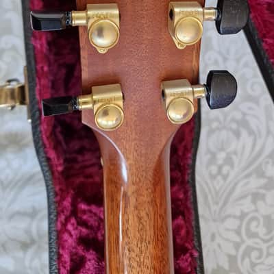 Taylor Custom Shop Grand Auditorium Presentation Series AAAAA Flame Hawaiian KOA Lefty Acoustic Guitar image 12