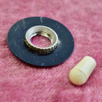 Vintage 1960's Gibson Les Paul Custom Switch Ring Poker Chip - SG Standard Special image 1