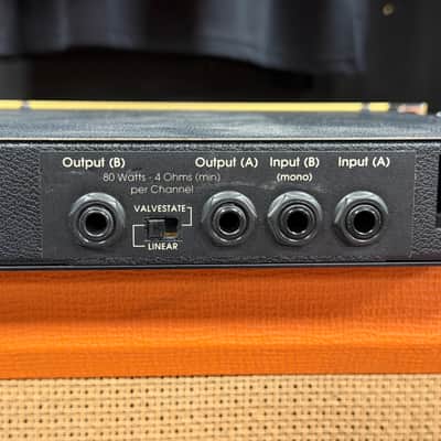 Marshall Valvestate Model 8008 80+80-Watt Guitar Power Amplifier 1993 - Gold image 4