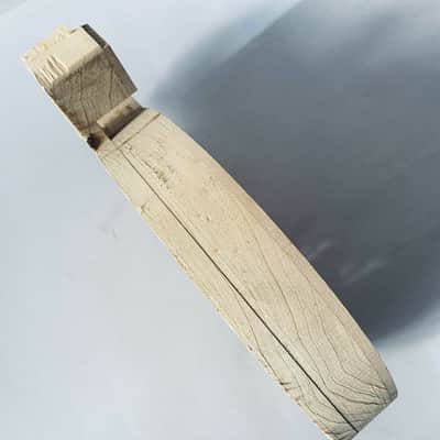Veneer Maple Top Single Cut Guitar Body image 5