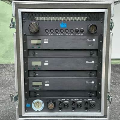 D&B Audiotechnik D12 Power Amp Rack PackageW/3 D12, Distro, Cables #1128 (THS) image 8