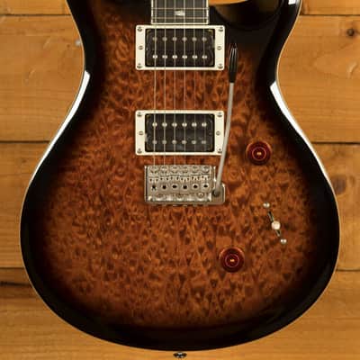 PRS SE Custom | Custom 24 Quilt - Black Gold Sunburst image 1