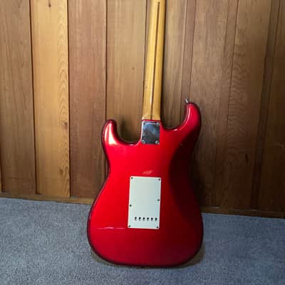 Fender Stratocaster JV 57-65 1984 Candy Apple Red image 4