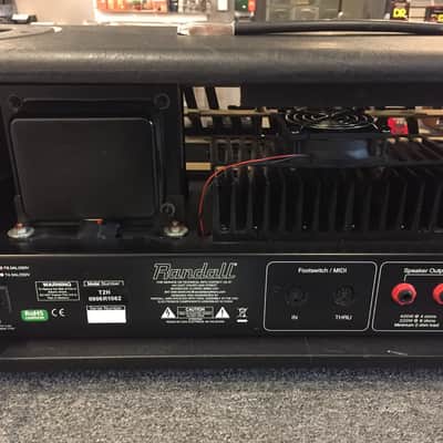 Randall T2H T2 100 watt Tube Preamp Guitar Amplifier Head Custom Gold Grill Finish and Knobs image 14