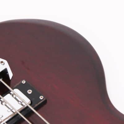 1973 Teisco Del Rey Vintage Lawsuit Era MIJ Gibson EB-3 SG Electric Bass Guitar Copy – ’70s UnBranded Global Made in Japan EB3 Short Scale Bass w/ OSSC image 10