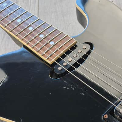 1992 Fernandes Japan TEJ-55 HS Contemporary Telecaster (Black/Gold) image 8
