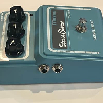 Maxon CS-550 Stereo Chorus Guitar Effects Pedal image 2