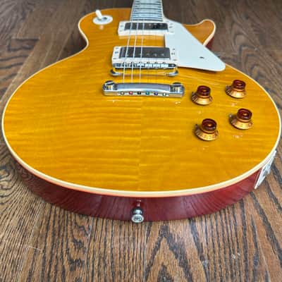 2013 Gibson Custom Shop Historic ‘59 Les Paul Standard Reissue (R9)- Lemon Burst VOS w/ OHSC image 5