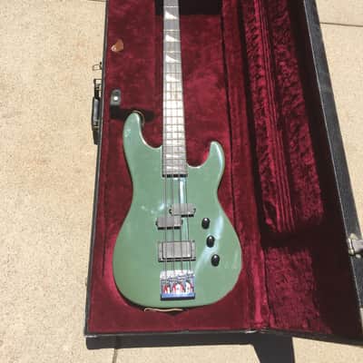Jackson P-Style 8 String Bass 1988 Military Green image 1
