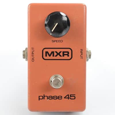 MXR Phase 45 ギターエフェクター フェイザーペダルの名機！78年製MXR Phase 45とPhase 90のサウンドを