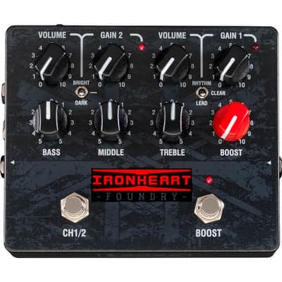 Laney	Ironheart Foundry Loudpedal 2-Channel 60-Watt Guitar Amp Pedal