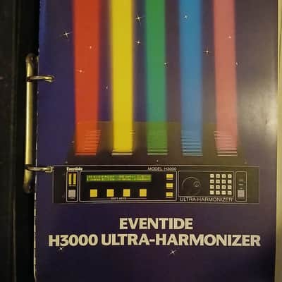 Instruction Manual (copy) for Eventide H3000 Ultra-Harmonizer 1986 image 1