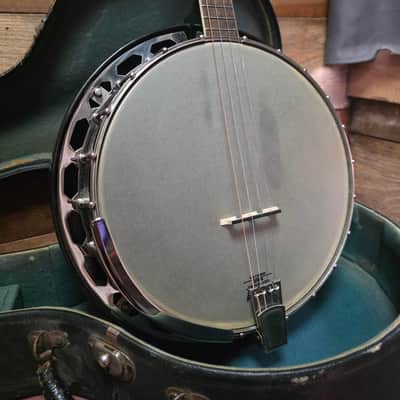1920's Gibson TB-1 Tenor Banjo w/case image 1