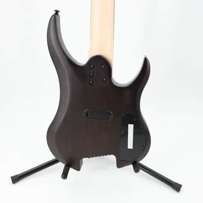 Legator Ghost G7FSSL Left-Handed 7-String Headless Multiscale Guitar - Satin FM Black image 3