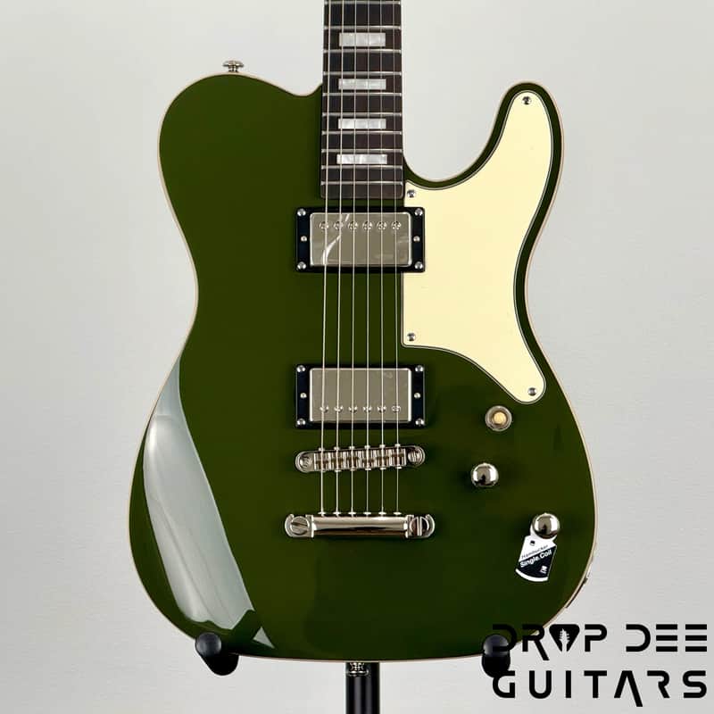 Schecter Diamond Series Jack Fowler PT Electric Guitar - Drab Green image 1