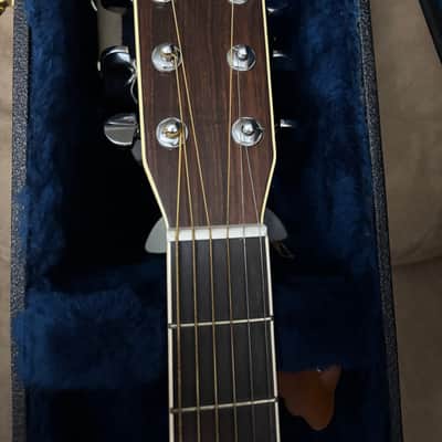 Yamaha FG-365SII 1983 - gloss natural finish on a solid spruce top and a three-piece rosewood back and sides image 3