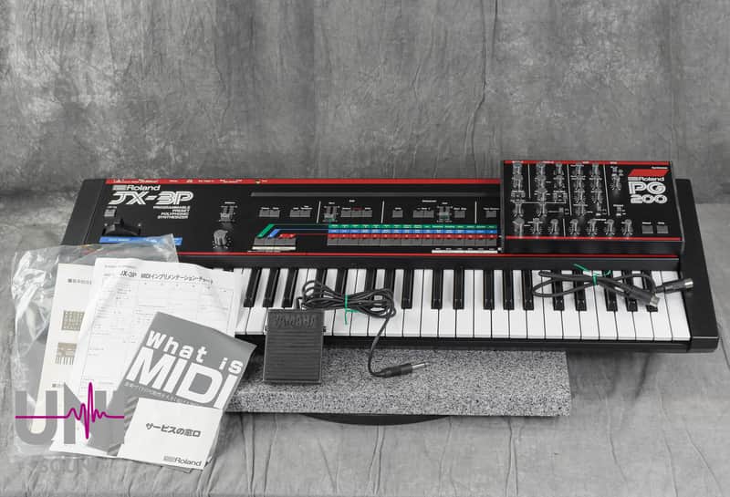 Roland JX-3P 61-Key Programmable Preset Polyphonic Synthesizer